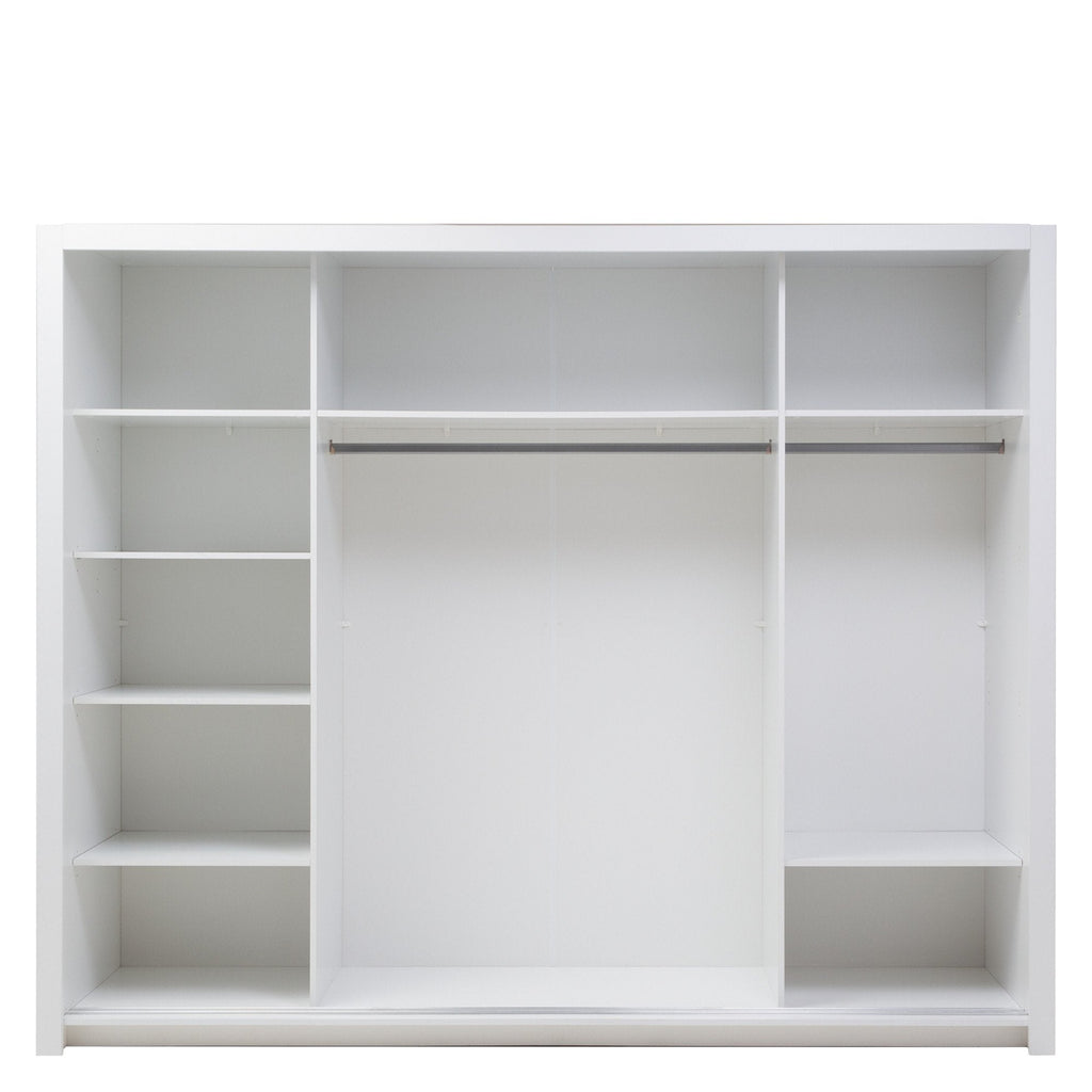 Liberty Siena 12 Sliding Door Wardrobe 258cm with LED