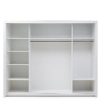 Liberty Siena 12 Sliding Door Wardrobe 258cm with LED