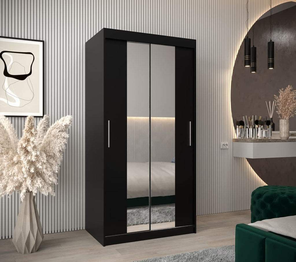 Liberty Tokyo I Sliding Door Wardrobe 100cm