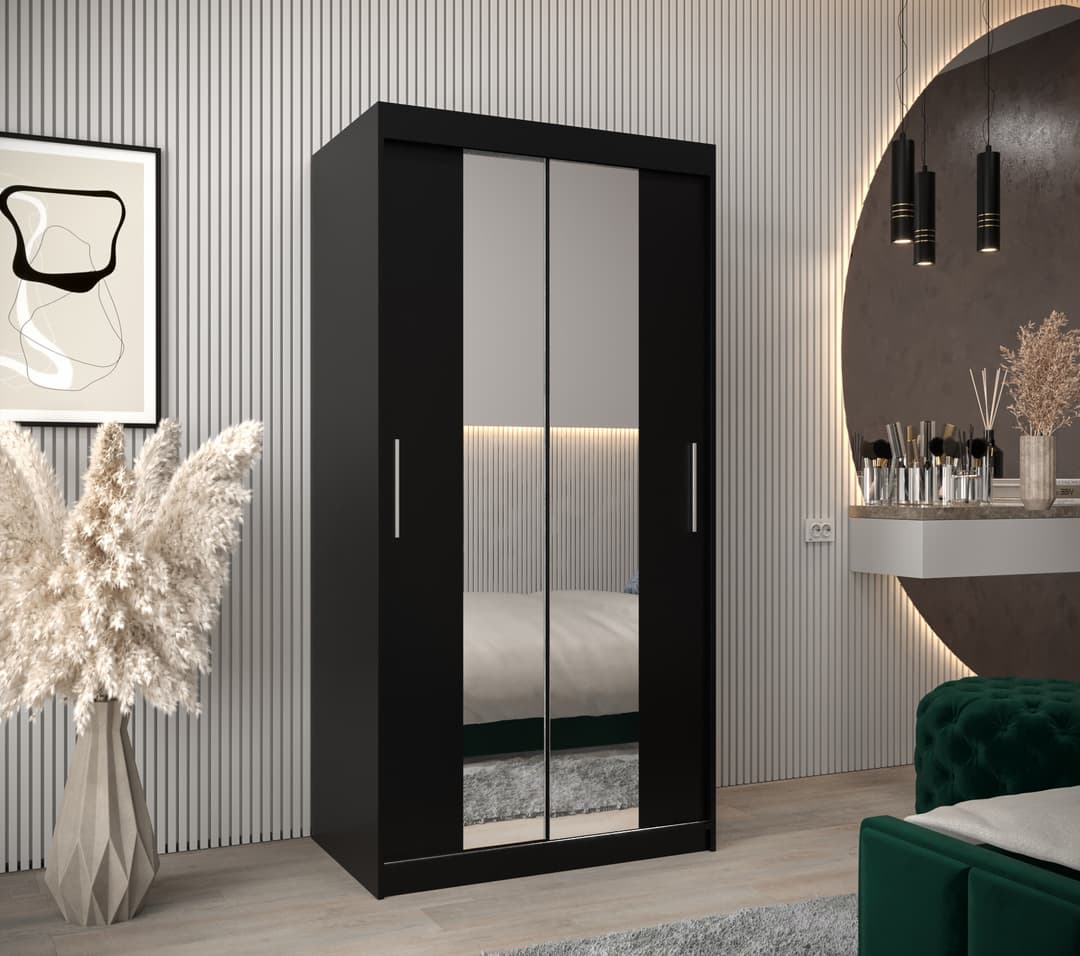 Liberty Tokyo I Sliding Door Wardrobe 100cm