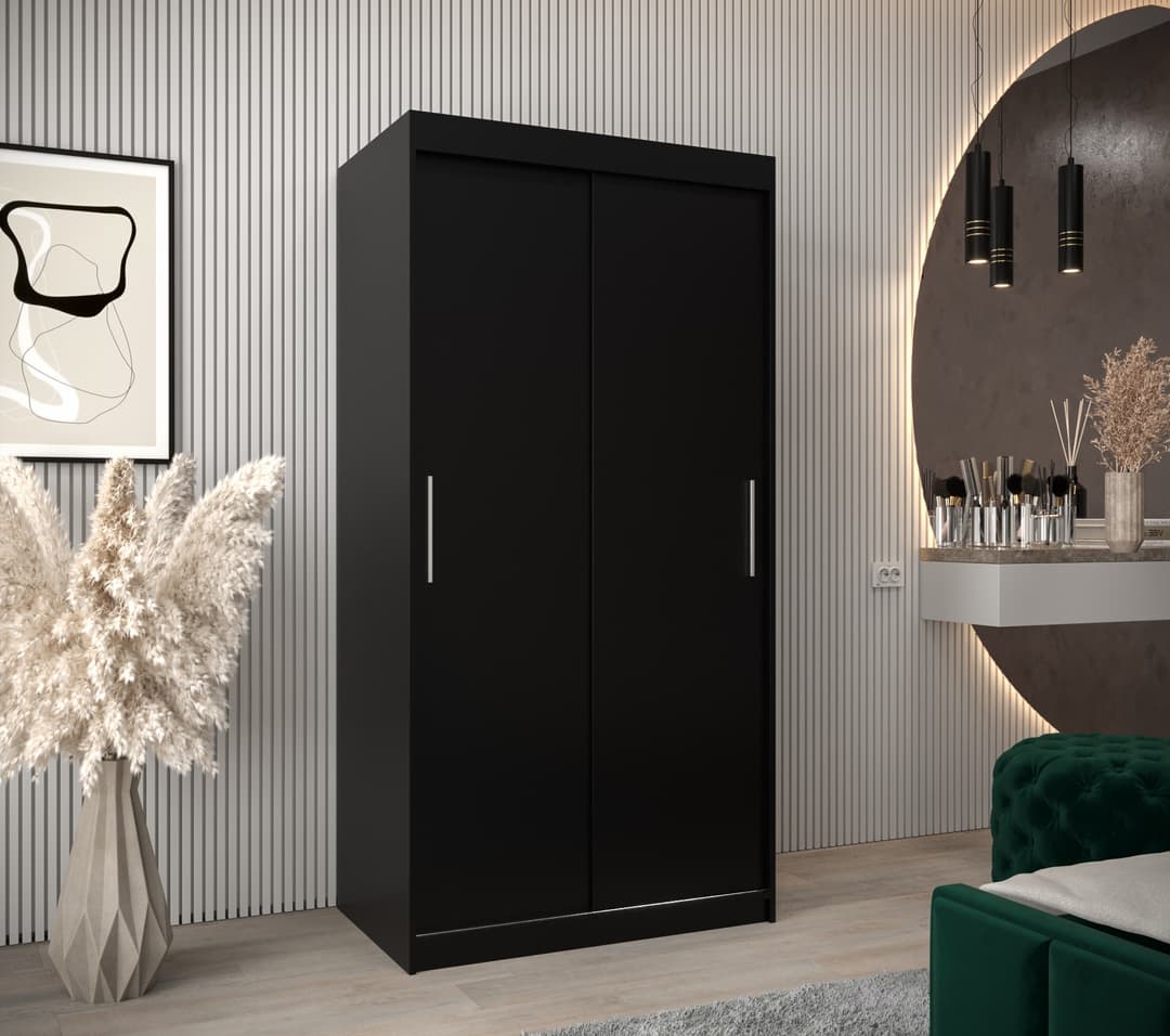 Liberty Tokyo Sliding Door Wardrobe 100cm