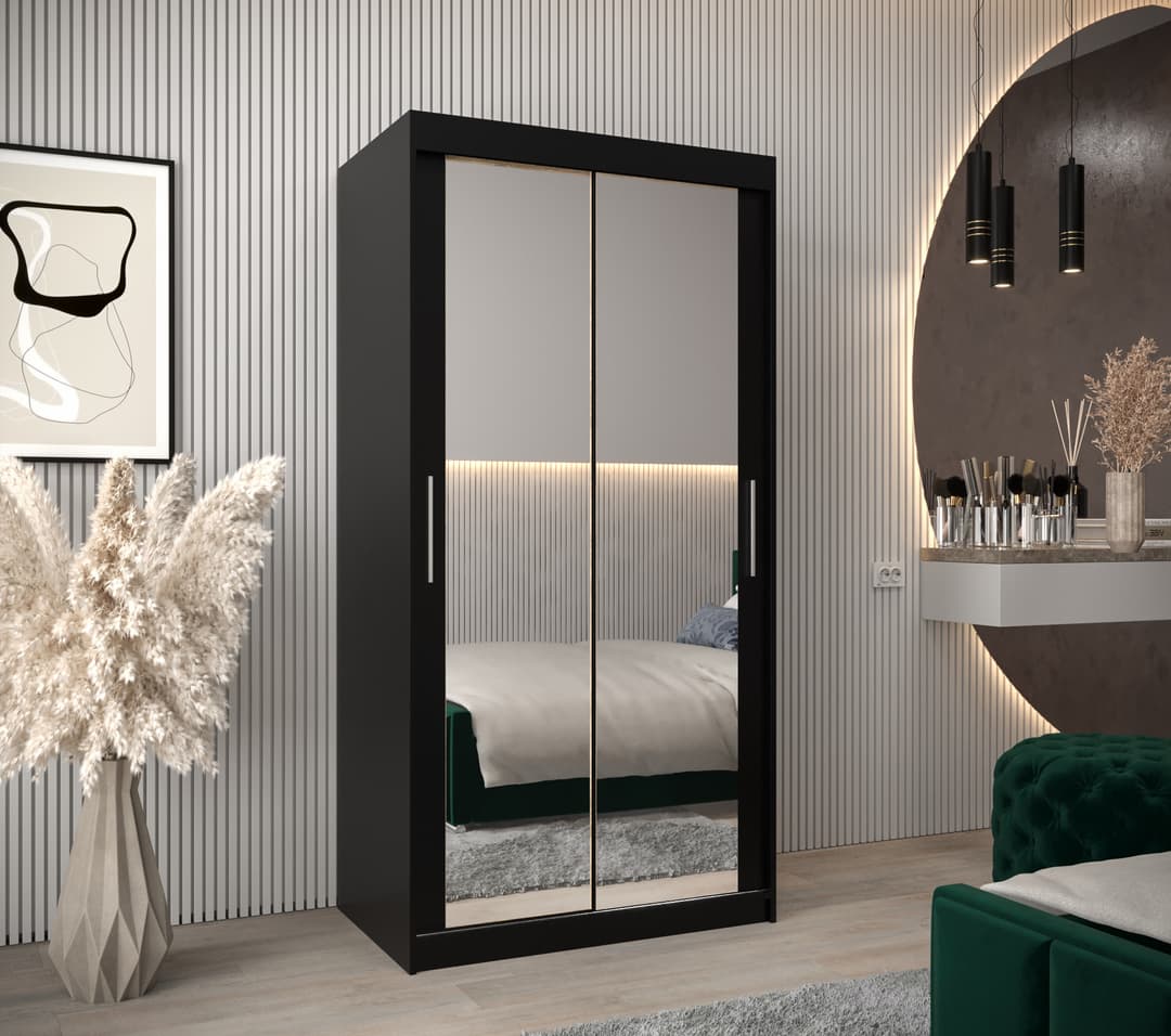 Liberty Tokyo III Sliding Door Wardrobe 100cm