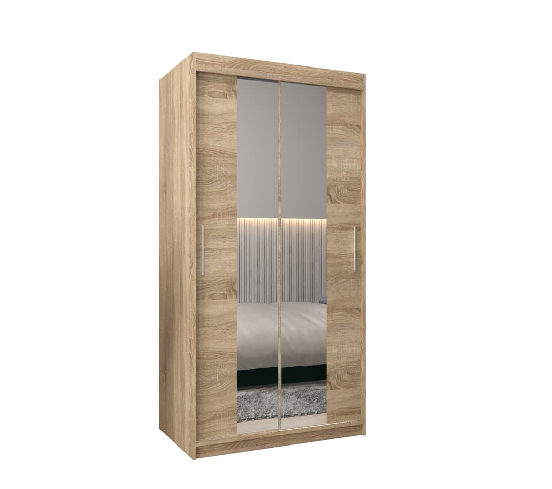 Liberty Tokyo I Sliding Door Wardrobe 100cm
