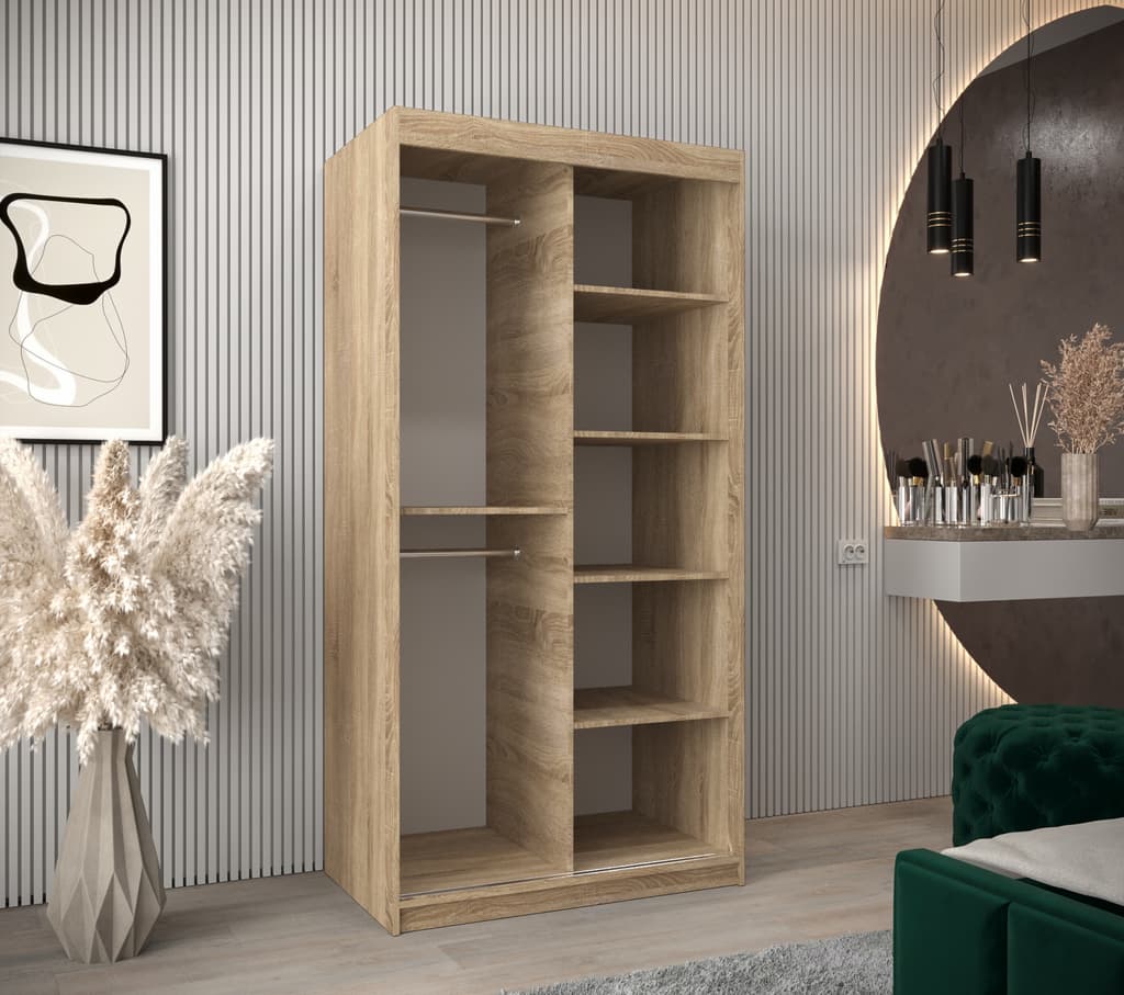 Liberty Elypse Sliding Door Wardrobe 100cm