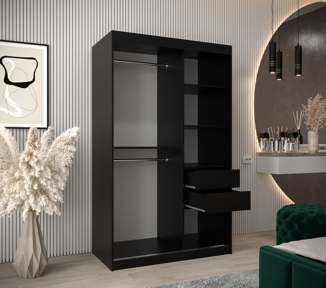 Liberty Tokyo Sliding Door Wardrobe 120cm