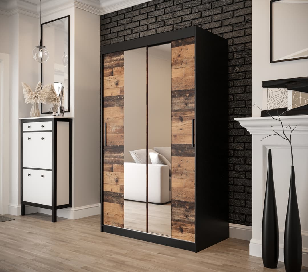Liberty Tilburg I Sliding Door Wardrobe 120cm