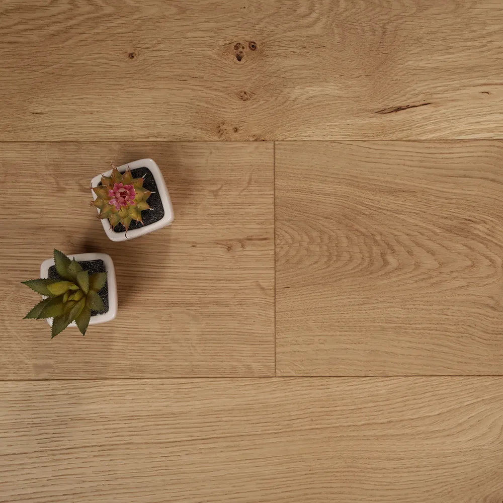 Liberty Floors Maxiply Natural Oak Brushed Matt Lacquered Click 12x190mm 12mm Engineered Wood Flooring