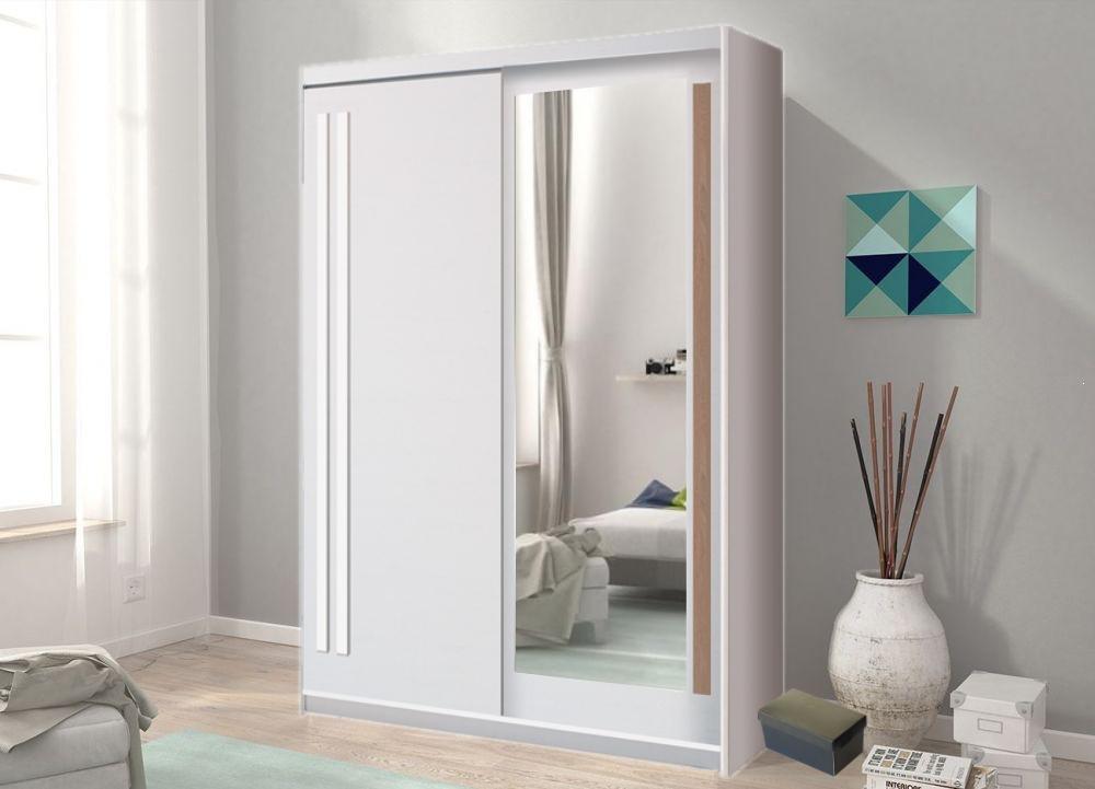 Liberty Effect 2 Sliding Door Wardrobe 150cm