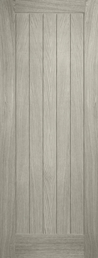 Internal LPD Cottage Light Grey Laminate Pre-Finished Fire Door