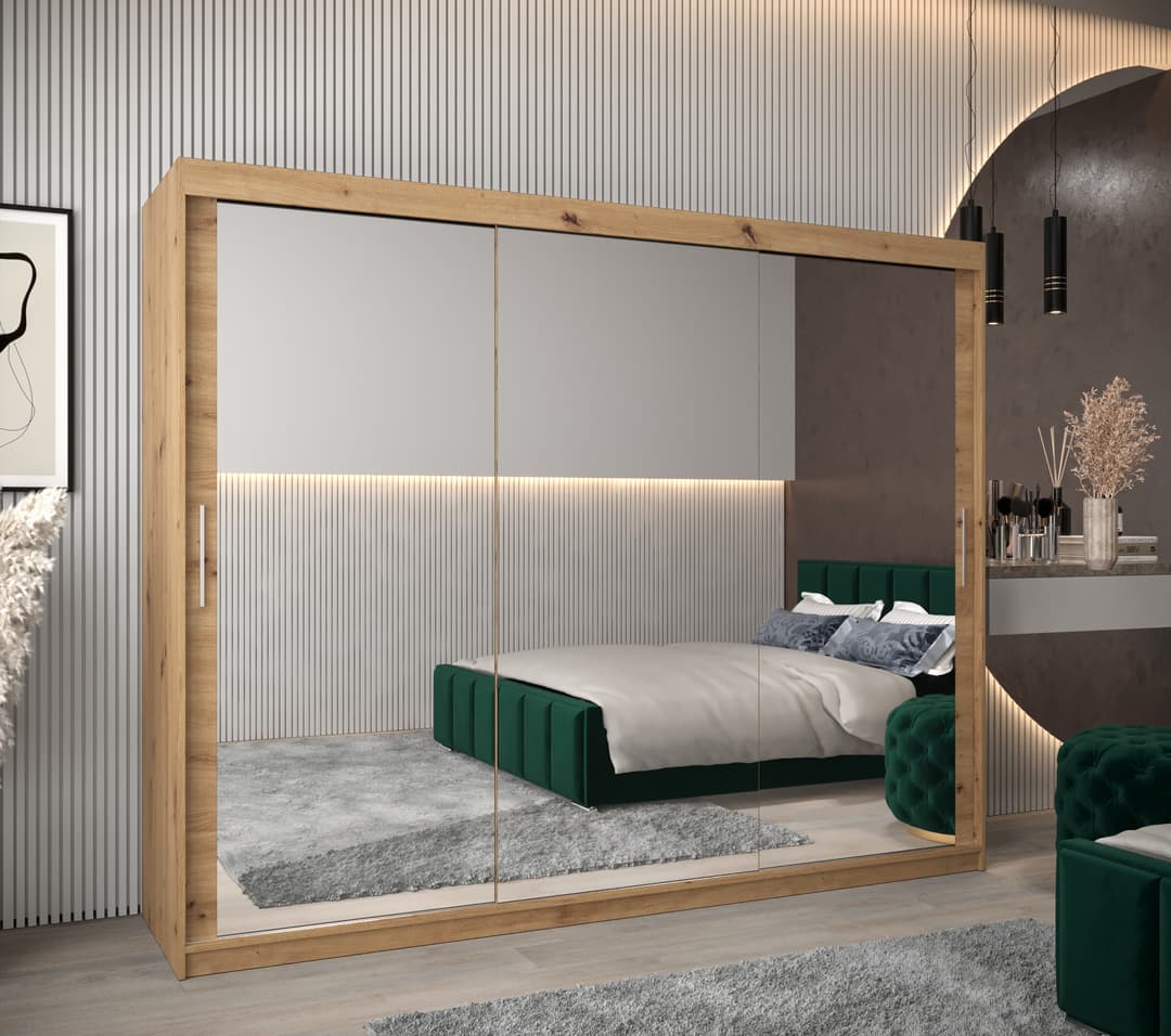 Liberty Tokyo III Sliding Door Wardrobe 250cm