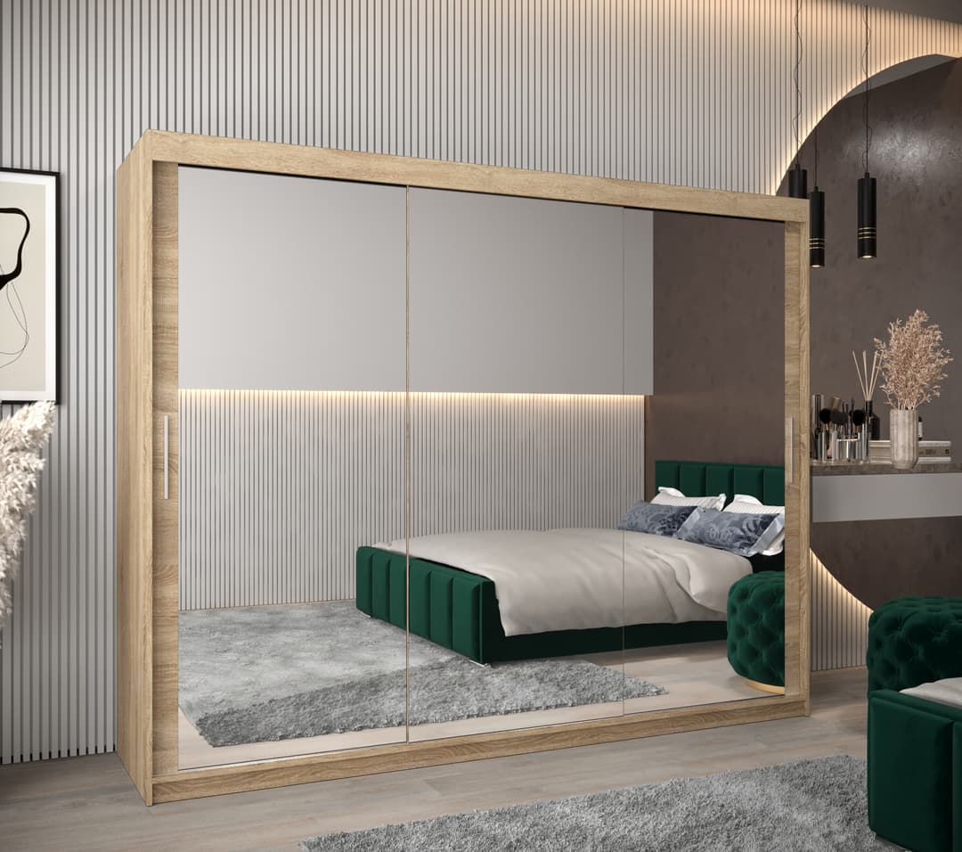 Liberty Tokyo III Sliding Door Wardrobe 250cm