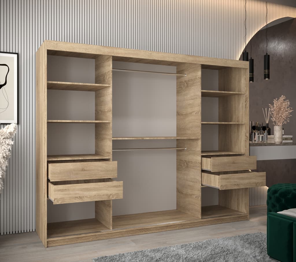 Liberty Elypse Sliding Door Wardrobe 250cm