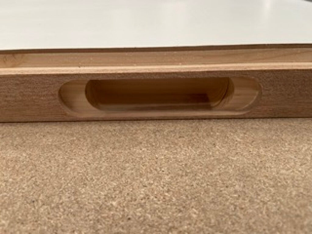 Ultra Flush Invisible Frameless Hidden Concealed FD30 Rated White Primed Door Set