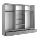 Liberty Arti 23 - 3 Sliding Door Wardrobe 250cm