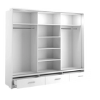 Liberty AR-23 Sliding Door Wardrobe 250cm 3 Door