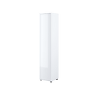 Bed Concept BC-21 Tall Storage Cabinet 45cm [White Gloss] - Front Image