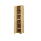 Bed Concept BC-21 Tall Storage Cabinet 45cm [Oak]- Interior Image