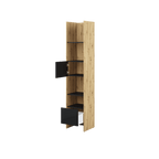 Bed Concept BC-23 Tall Storage Cabinet 44cm [Oak] - Interior Image