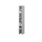 Bed Concept BC-24 Bookcase 27cm [Grey] - Front Image 2