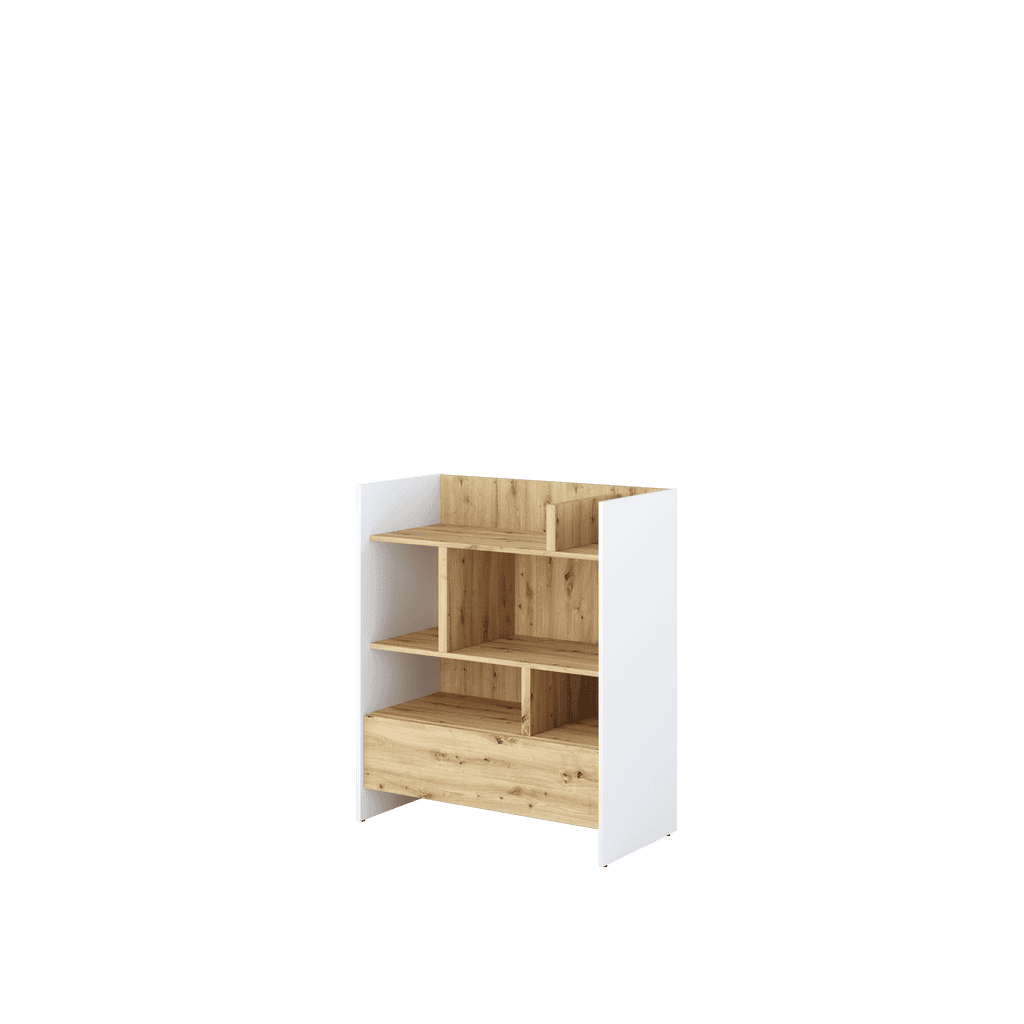 Bed Concept BC-25 Sideboard Cabinet 92cm [White] - Front Image
