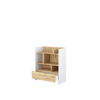 Bed Concept BC-25 Sideboard Cabinet 92cm [White] - Interior Image