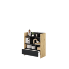 Bed Concept BC-25 Sideboard Cabinet 92cm [Oak] - Interior Image 2