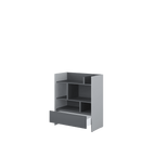 Bed Concept BC-25 Sideboard Cabinet 92cm [Grey] - Interior Image 
