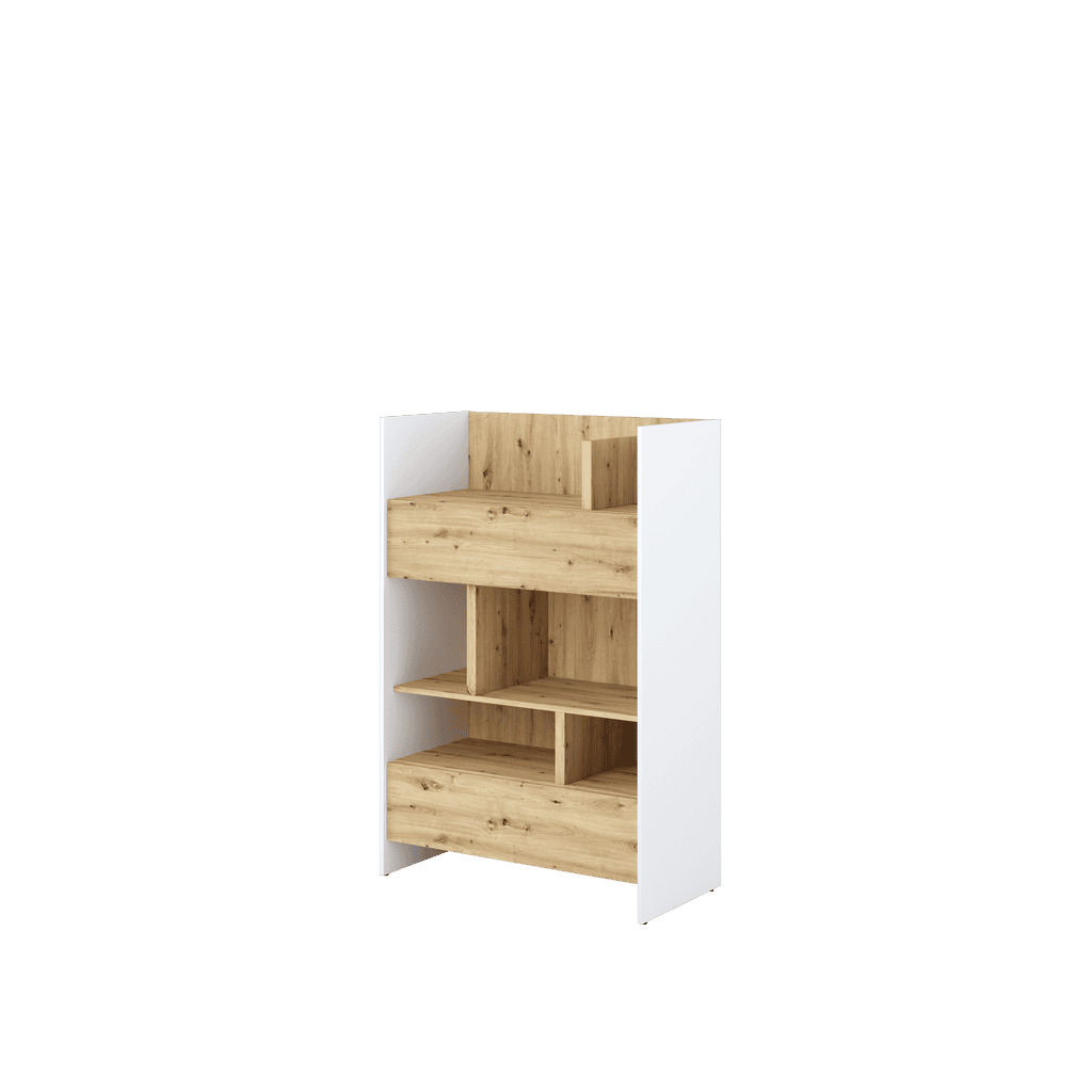 Bed Concept BC-25 Sideboard Cabinet 92cm [White Matt] - Front Image 
