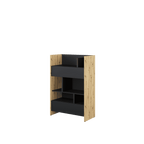 Bed Concept BC-25 Sideboard Cabinet 92cm [Oak] - Interior Image 