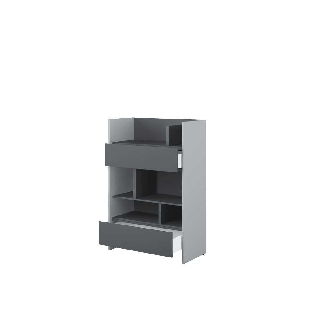 Bed Concept BC-25 Sideboard Cabinet 92cm [Grey] - Interior Image 2