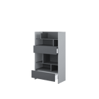 Bed Concept BC-27 Sideboard Cabinet 92cm [Grey] - Interior Image