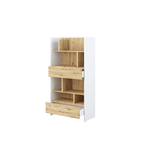 Bed Concept BC-28 Sideboard Cabinet 92cm [White] - Interior Image