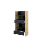 Bed Concept BC-28 Sideboard Cabinet 92cm [Oak] - Interior Image