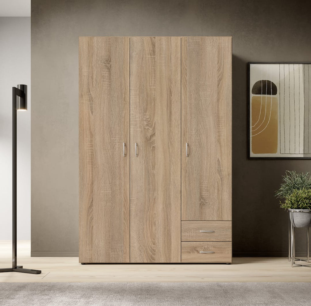 Liberty Base Hinged Door Wardrobe 120cm