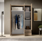 Liberty Base Hinged Door Wardrobe 120cm