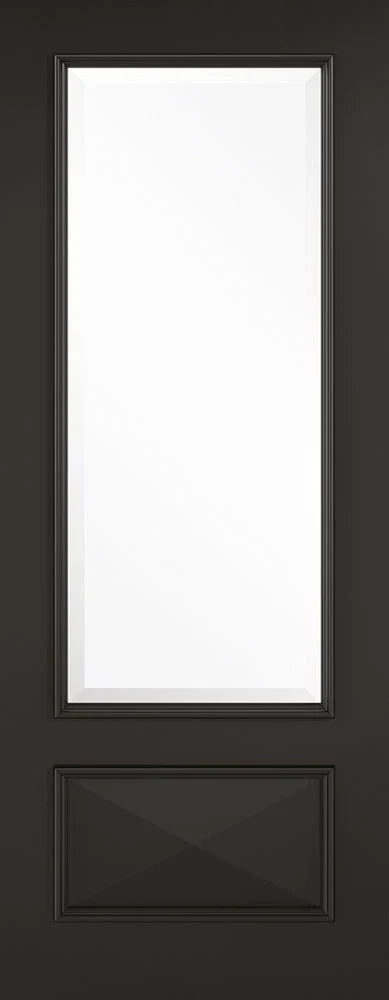 Internal LPD Black Knightsbridge Glazed Door