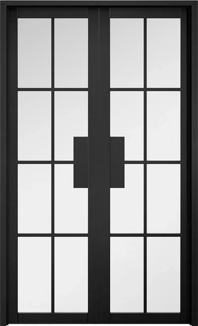 LPD Malvern Internal Black Doors Room Divider Set