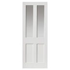 Liberty Internal Rushmore White Clear Glazed Internal Door