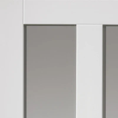 Liberty Internal Rushmore White Clear Glazed Internal Door