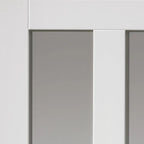 Liberty Internal Rushmore White Clear Glazed Internal Door