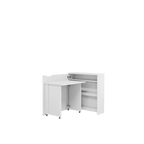 Work Concept Slim Convertible Hidden Desk 90cm [White] - Interior Layout