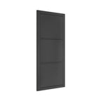 Deanta Camden Internal Black Door 3 Panel Prefinished