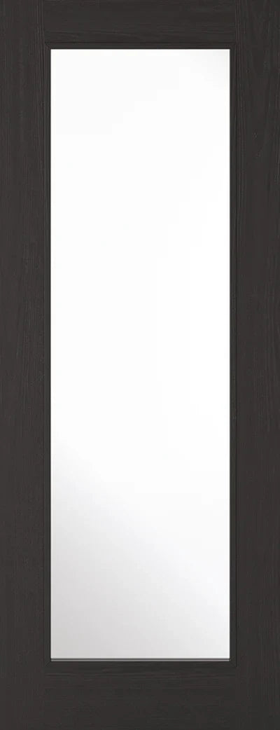 Internal LPD Charcoal Black Diez Glazed Door