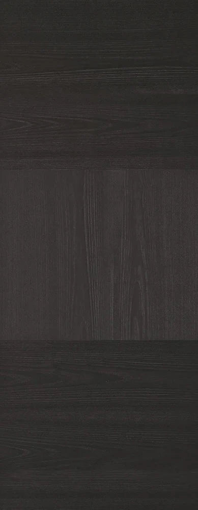 Internal LPD Black Tres Fire Door