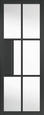 Liberty Internal Civic Black Glazed Door