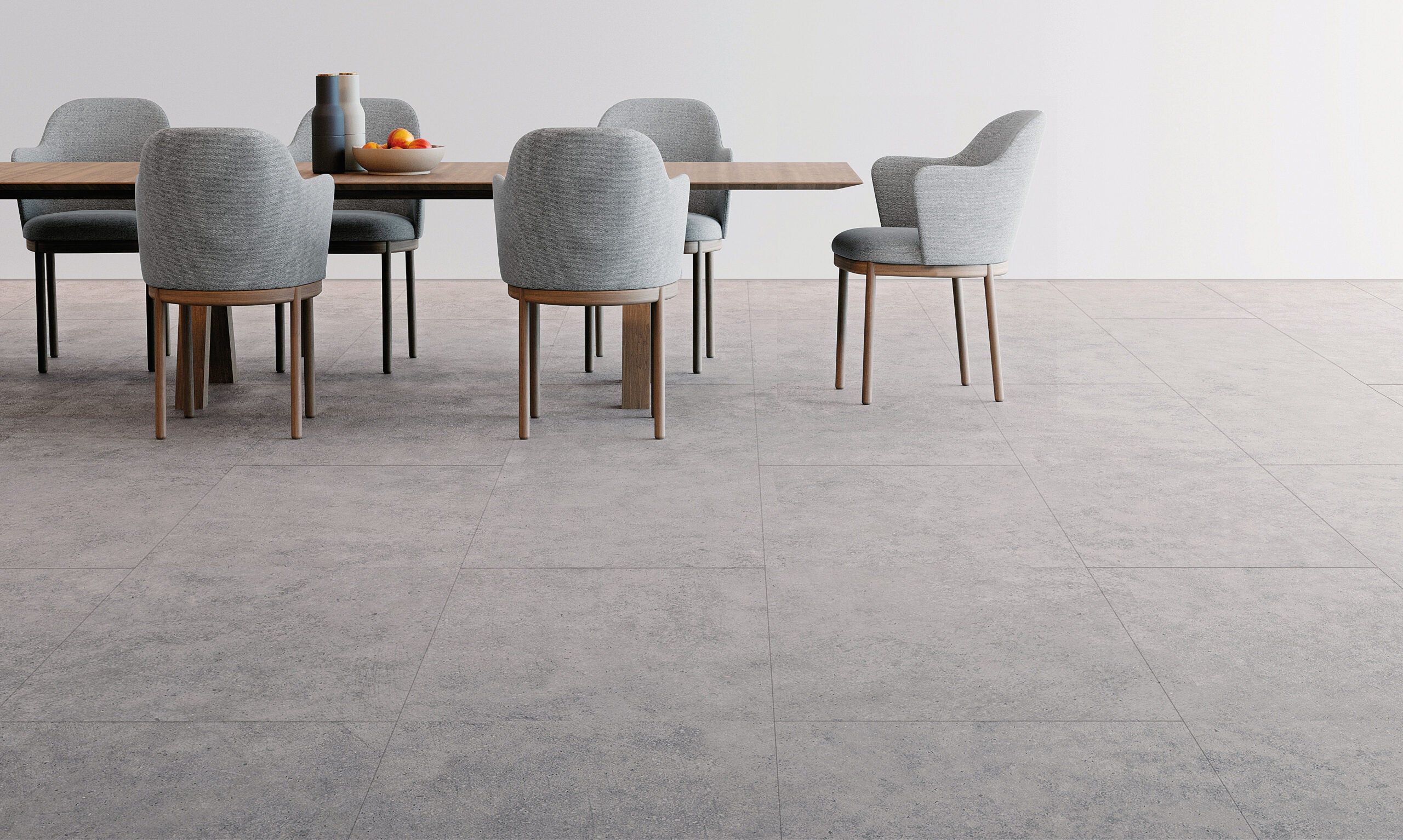 FAUS Industry Tile 8mm Concrete Ultra Matt Tile Laminate Floor
