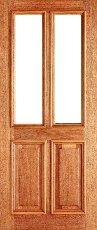 External Adoorable Hardwood Derby Unglazed Door