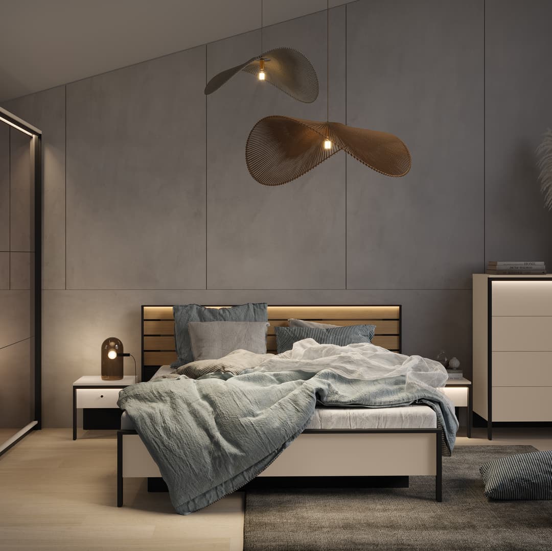 Liberty Enna EN-06 Hinged Door Wardrode 251cm