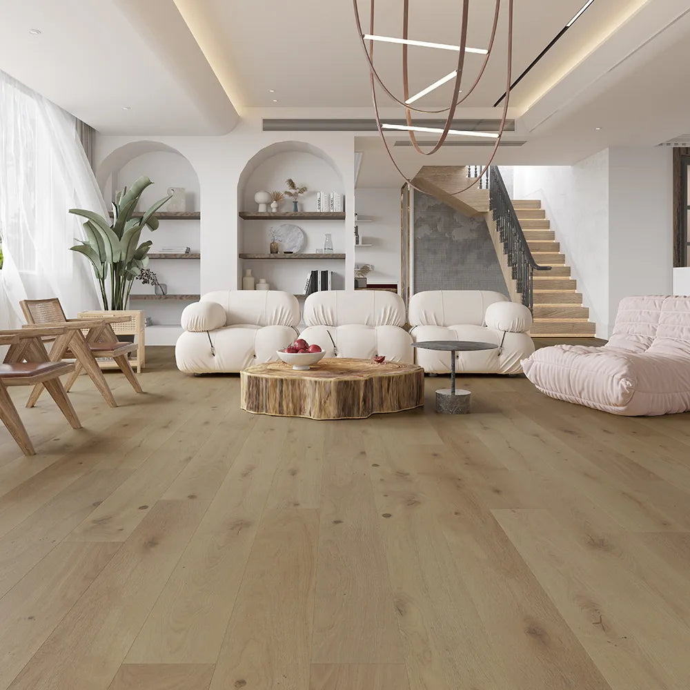 Liberty Floors Maxiply Embleton Oak Brushed Matt Lacquered Click 12x190mm 12mm Engineered Wood Flooring