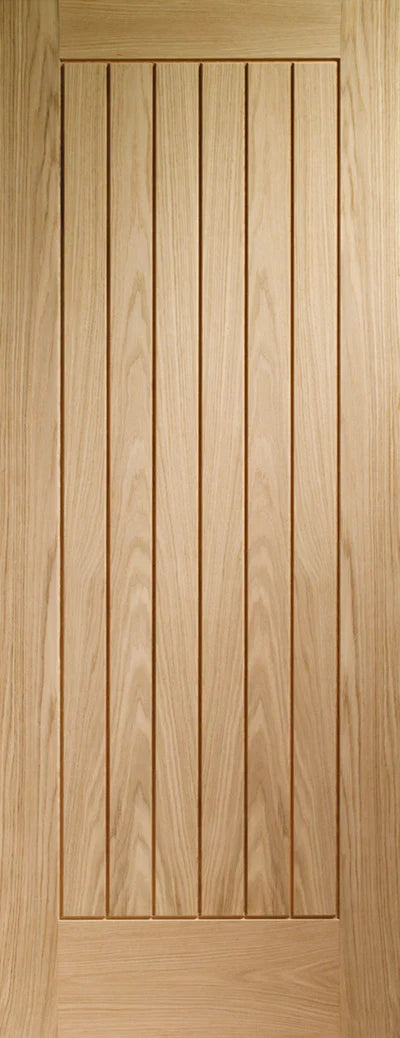 XL Joinery Internal Essential Oak Suffolk Internal Door Pre-Finished